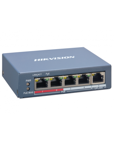 DS-3E1105P-EI. Коммутатор с POE. Hikvision в Белгороде