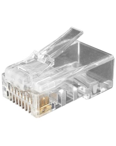 PLUG-8P8C-U-C6-100 (100 шт). Разъем RJ-45. Hyperline в Белгороде