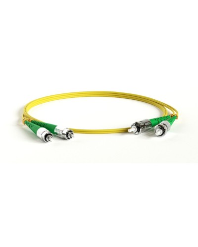 FC-D2-9-FC/AR-ST/AR-H-1M-LSZH-YL. Патч-корд волоконно-оптический ST-FC. Hyperline в Белгороде