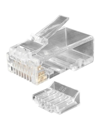 PLUG-8P8C-UV-C6-100 (100 шт). Разъем RJ-45. Hyperline в Белгороде