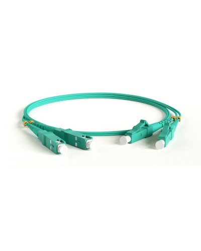 FC-D2-503-LC/PR-SC/PR-H-2M-LSZH-AQ. Патч-корд волоконно-оптический многомодовый. Hyperline в Белгороде