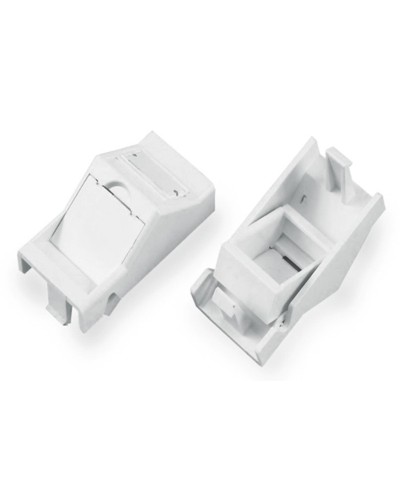SIP2A-1K-M45-22.5. Вставка угловая 45x22.5 (аналог Mosaic) для 1 модуля формата Keystone Jack. Hyperline в Белгороде