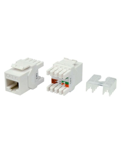KJ8-8P8C-C6-180-WH. Вставка Keystone Jack RJ-45. Hyperline в Белгороде