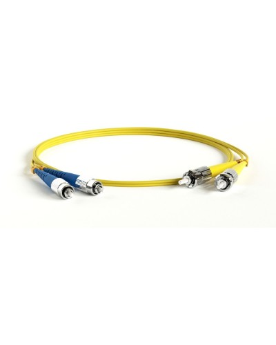 FC-D2-9-FC/UR-ST/UR-H-1M-LSZH-YL. Патч-корд волоконно-оптический ST-FC. Hyperline в Белгороде