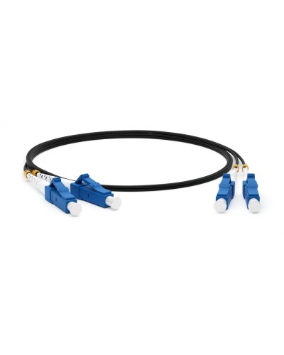 FC-D2-9-LC/UR-LC/UR-H-25M-LSZH-BK. Патч-корд волоконно-оптический одномодовый. Hyperline в Белгороде