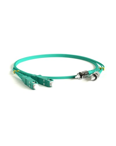 FC-D2-503-SC/PR-ST/PR-H-3M-LSZH-AQ. Патч-корд волоконно-оптический многомодовый. Hyperline в Белгороде