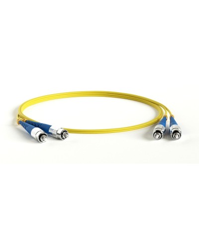 FC-D2-9-FC/UR-FC/UR-H-2M-LSZH-YL. Патч-корд волоконно-оптический FC-FC. Hyperline в Белгороде