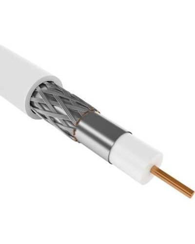 GENERICA RG6 CCS 75Ом FPE PVC белый (CC1-R6F1-111-300-G). Кабель коаксиальный омедненный. IEK в Белгороде