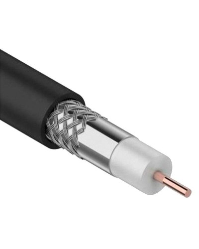 GENERICA RG59 CCS 75Ом FPE PVC белый (CC1-R5F1-111-100-G). Кабель коаксиальный омедненный. IEK в Белгороде