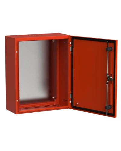 ЩМП-50.40.20 УХЛ1 IP66 RAL3020 TITAN 5 (TI5-13-N-050-040-020-66). Корпус металлический с монтажной платой. IEK в Белгороде