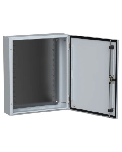 ЩМП-60.50.15 УХЛ1 IP66 600x500x150 TITAN 5 (TI5-10-N-060-050-015-66). Шкаф металлический с монтажной платой. IEK в Белгороде