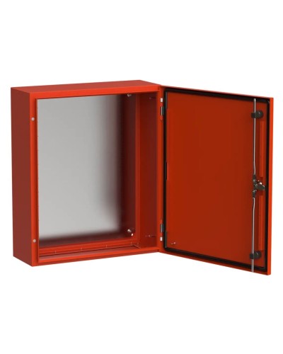 ЩМП-60.50.20 УХЛ1 IP66 RAL3020 TITAN 5 (TI5-13-N-060-050-020-66). Корпус металлический с монтажной платой. IEK в Белгороде