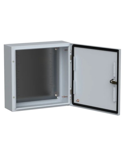 ЩМП-40.40.15 УХЛ1 IP66 400х400х150 TITAN 5 (TI5-10-N-040-040-015-66). Шкаф металлический с монтажной платой. IEK в Белгороде