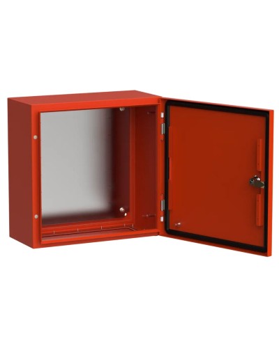 ЩМП-40.40.20 УХЛ1 IP66 RAL3020 TITAN 5 (TI5-13-N-040-040-020-66). Корпус металлический с монтажной платой. IEK в Белгороде