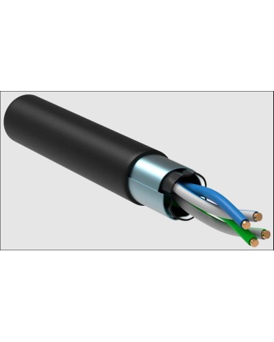 GENERICA U/UTP 5E 24AWG 2PR LDPE черный (BC3-C5E02-139-305-R-G). Кабель «витая пара» (LAN) для структурированных систем связи. IEK в Белгороде
