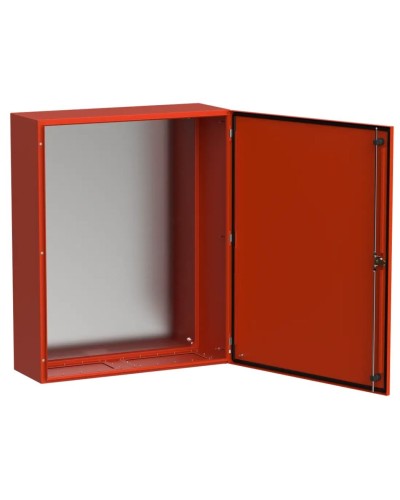 ЩМП-100.80.30 УХЛ1 IP66 RAL3020 TITAN 5 (TI5-13-N-100-080-030-66). Корпус металлический с монтажной платой. IEK в Белгороде