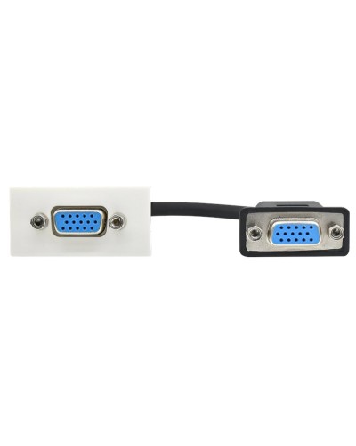 Розетка VGA M/M PRIMER РКМ-20-20-П белый IEK (PR-KK40D-RV-0-2-K01). Розетка. IEK в Белгороде