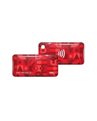 ISBC Mifare ID Standard (красный). Брелок. ISBC в Белгороде