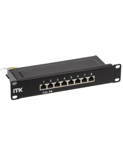PP08-1UC6AS-D05-10. Патч-панель 10. ITK в Белгороде