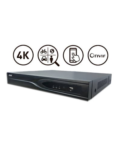 KN-PRO16/2-4K. Видеорегистратор IP 16-канальный. KENO в Белгороде