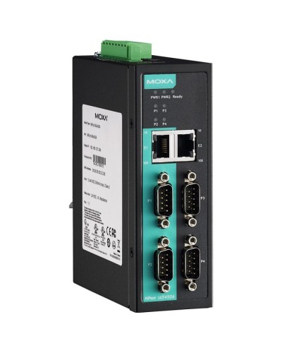 NPort IA5450A. 4-портовый усовершенствованный преобразователь. MOXA в Белгороде