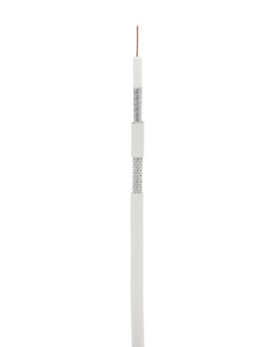 RG-6 CCS, In, PVC (EC-C2-32123A-WT-3). Кабель коаксиальный омедненный. NETLAN в Белгороде