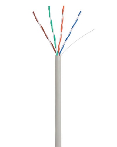 U/UTP 4pair, Cat5e, In, PVC (EC-UU004-5E-PVC-GY). Кабель «витая пара» (LAN) для структурированных систем связи. NETLAN в Белгороде