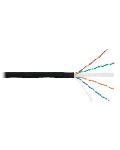 U/UTP 4pair, Cat6a, Solid, In/Out, нг(А)-HF (NMC 4155C-BK). Кабель «витая пара» (LAN) для структурированных систем связи. NIKOMAX в Белгороде