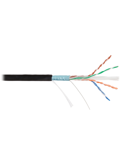 F/UTP 4pair, Cat6, Solid, In/Out, нг(А)-HF (NMC 4240C-BK). Кабель «витая пара» (LAN) для структурированных систем связи. NIKOMAX в Белгороде