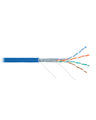 F/UTP 4pair, Cat5e, Solid, In, нг(А)-HF (NMC 4200C-BL). Кабель «витая пара» (LAN) для структурированных систем связи. NIKOMAX в Белгороде