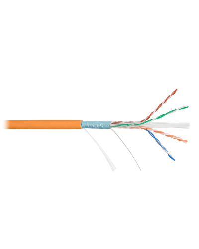 F/UTP 4pair, Cat6, Solid, In, нг(А)-HF (NMC 4240C-OR). Кабель «витая пара» (LAN) для структурированных систем связи. NIKOMAX в Белгороде