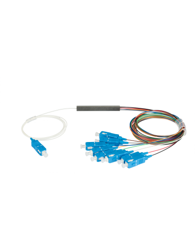 NMF-SPP1X8A1-SCU-M. Сплиттер планарный 1x8, 9/125мкм, SC/UPC, 0.9 мм. NIKOMAX в Белгороде