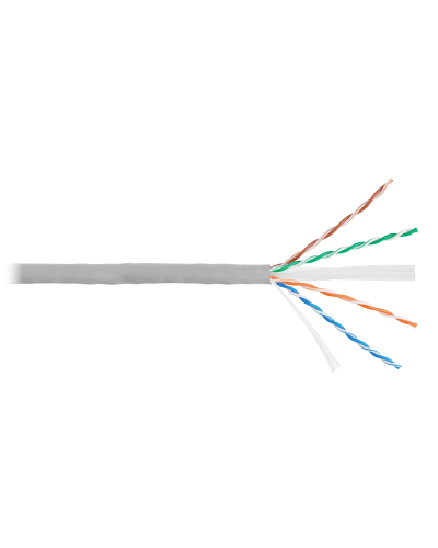U/UTP 4pair, Cat6, Solid, In, PVC (NMC 4140A-GY). Кабель «витая пара» (LAN) для структурированных систем связи. NIKOMAX в Белгороде