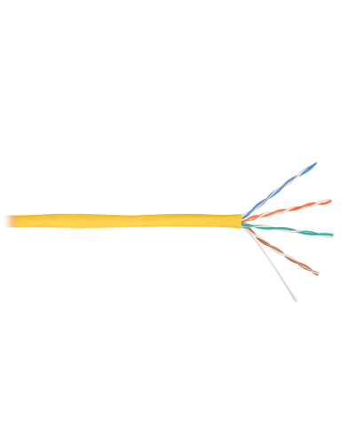 U/UTP 4pair, Cat5e, Solid, In, нг(А)-HF (NMC 4100C-YL). Кабель «витая пара» (LAN) для структурированных систем связи. NIKOMAX в Белгороде