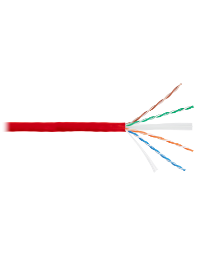 U/UTP 4pair, Cat6, Solid, In, нг(А)-HF (NMC 4140C-RD). Кабель «витая пара» (LAN) для структурированных систем связи. NIKOMAX в Белгороде