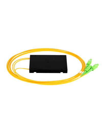NMF-SPP1X2A1-SCA-B. Сплиттер планарный 1x2, 9/125мкм, SC/APC, 2 мм. NIKOMAX в Белгороде