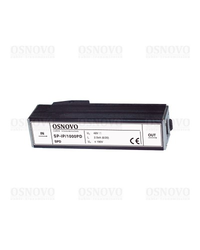 SP-IP/1000PD. Устройство грозозащиты цепей Ethernet. OSNOVO в Белгороде