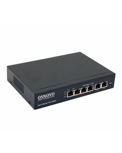SW-20600(80W). Коммутатор 6-портовый  Fast Ethernet с PoE. OSNOVO в Белгороде