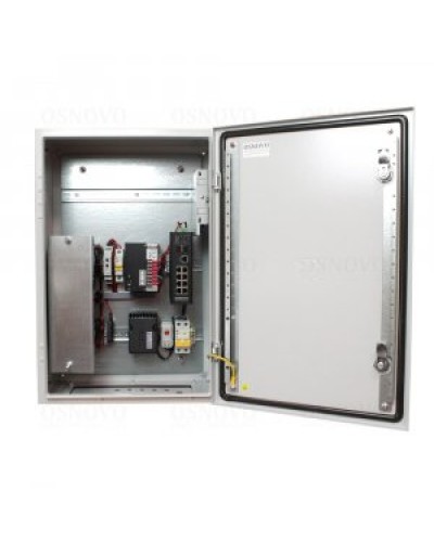 OS-46TB1(SW-80802/ILS(port 90W)). Уличная станция с термостабилизацией и резервным питанием. OSNOVO в Белгороде