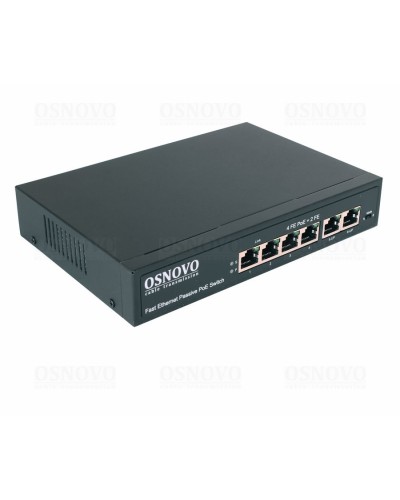 SW-20600/A(80W). Коммутатор Fast Ethernet на 6 портов. OSNOVO в Белгороде