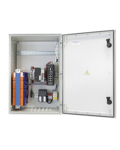 OSP-46TB1(SW-80802/ILS(port 90W)). Уличный коммутатор с PoE. OSNOVO в Белгороде