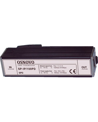 SP-IP/100PD. Устройство грозозащиты цепей Ethernet. OSNOVO в Белгороде