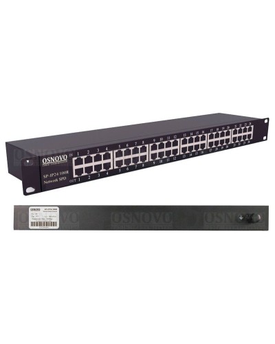 SP-IP24/100R. Устройство грозозащиты цепей Ethernet. OSNOVO в Белгороде
