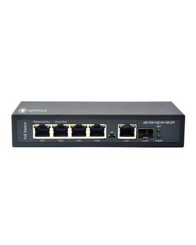 U1E-4G/1G/1S. Коммутатор с PoE . Optimus в Белгороде