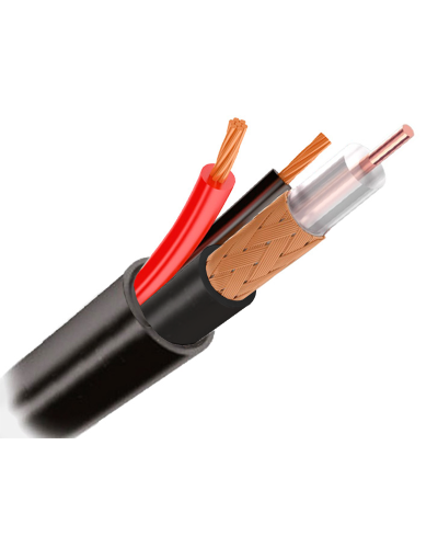 КВК-П 2х0.75 (outdoor) CCA Light. Кабель комбинированный для систем видеонаблюдения. Optimus в Белгороде