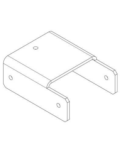 PERCo-MB-16.4. Накладка прямая нижняя. PERCo в Белгороде