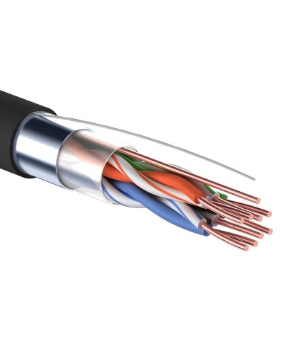 F/UTP 4PR 24AWG, CAT5e. OUTDOOR, 305м. PROconnect (01-0154). Кабель «витая пара» (LAN) для структурированных систем связи. PROCONNECT в Белгороде