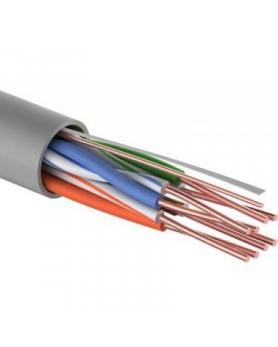 U/UTP Light, CAT 5e, PVC, 4PR, 24AWG, омедненный, серый, 305м, PROconnect (01-0043-2). Кабель «витая пара» (LAN) для структурированных систем связи. PROCONNECT в Белгороде