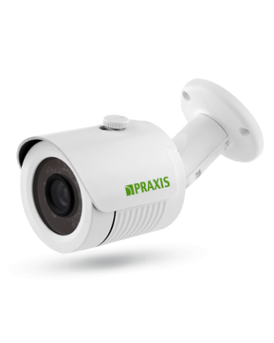 PB-7141IP 2.8. Видеокамера IP цилиндрическая. Praxis в Белгороде