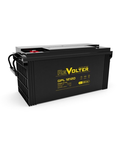Revolter GPL 12120. Аккумулятор автомобильный герметичный свинцово-кислотный. Revolter в Белгороде